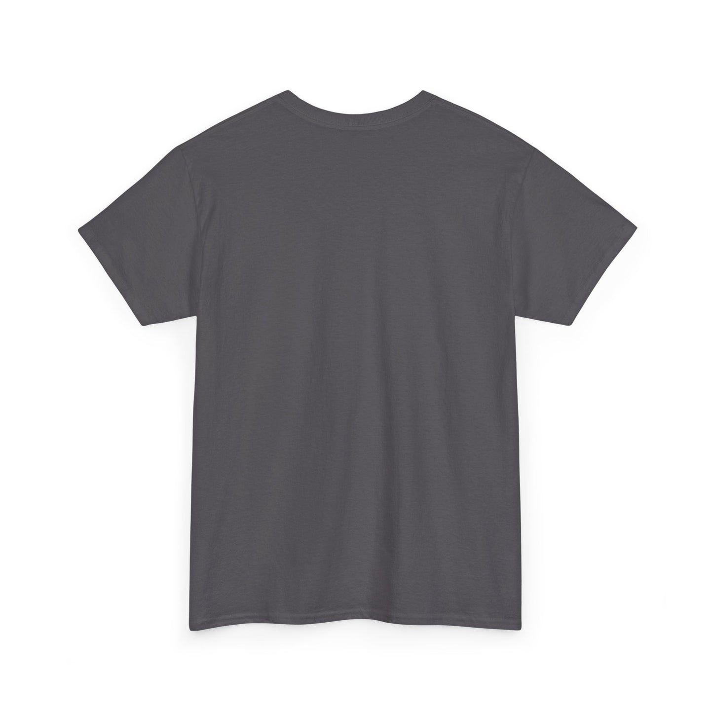 Charcoal vintage plain T-shirt, crew neck