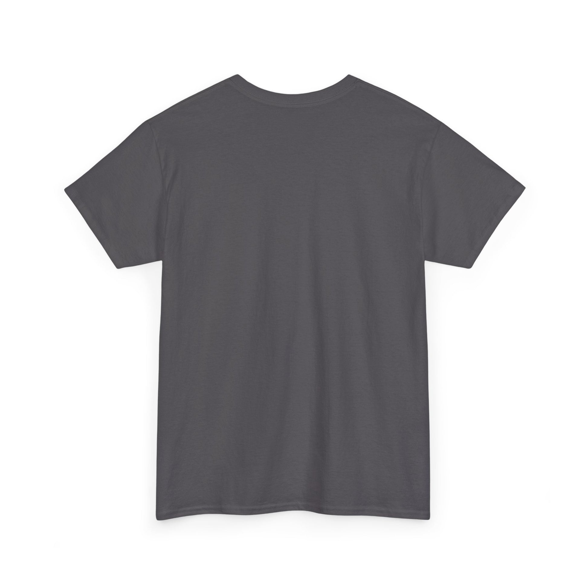 Charcoal vintage plain T-shirt, crew neck