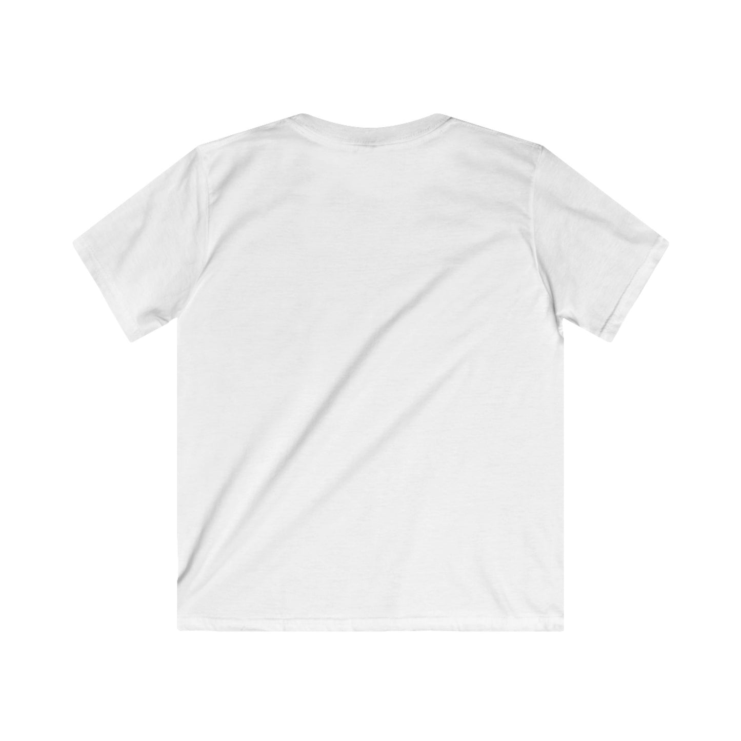 Kids Cat Art Tee — Colorful Heartbeat Kitten Graphic T-Shirt