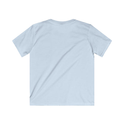 Kids Cat Art Tee — Colorful Heartbeat Kitten Graphic T-Shirt